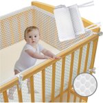 Tour de lit respirant pour lit b�b� 60x120 cm - o - boubou