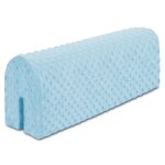 Tour de lit bébé complet respirant protège - lit bord en mousse blue minky - totsy baby - 90 cm Tour de lit bébé complet respirant protège - lit bord en mousse blue minky - totsy baby - 90 cm