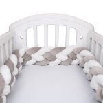 Tour de lit bebe coussin serpent velours berceau pare - chocs tresse bebe lit bumper 4 brins 1. 5m hauteur ... Tour de lit bebe coussin serpent velours berceau pare - chocs tresse bebe lit bumper 4 brins 1. 5m hauteur ...