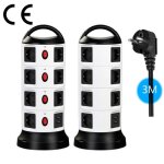 Tour multiprise 3m parasurtenseur parafoudre sécurité pour enfants 20 prises 2500w electrique 4 ports ... Tour multiprise 3m parasurtenseur parafoudre sécurité pour enfants 20 prises 2500w electrique 4 ports ...