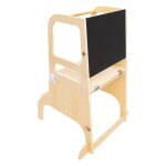 Tour dobservation enfant alba 3 en 1 bois h91cm - atmosphera cr�ateur dint�rieur