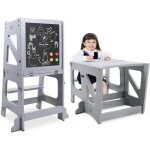 Tour dobservation enfant tour dapprentissage montessori pliable learning tower bois chaise haute avec ...