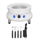 Tour de poterie lectrique machine de faonnage outil dartisanat dart de bricolage avec pot disque en ...