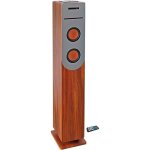 Tour de son lecteur cd bluetooth inovalley hp34 - cd - wood - 100w - usb - bois et gris
