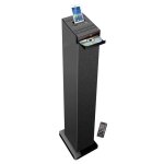 Tour de son noire avec lecteur cd bluetooth fm et usb 60w + télécommande hp32 - cd Tour de son noire avec lecteur cd bluetooth fm et usb 60w + télécommande hp32 - cd