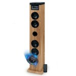 Tour de son thomson ds122cd - 60w - hifi bluetooth, lecteur cd, tlcommande, aux in, radio fm - bois ...