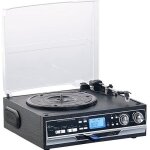 Tourne - disque 4 en 1 - auvisio - mhx - 400 - bluetooth - numrisation - radio fm
