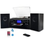 Tourne - disque bluetooth - generic - digitnow - 3 vitesses - enregistrement usb - haut - parleurs stro ...