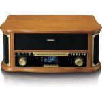 Tourne - disque multifonction - suteo - bluetooth - radio dab + - lecteur cd - platine cassette - 3 vitesses ...