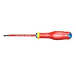 Tournevis lectricien - facom - protwist - isol 1000v - pz0 - 3x75mm - soft grip