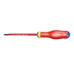 Tournevis lectricien - facom - protwist - isol 1000v - pz2 - 6x125mm - soft grip