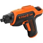 Tournevis electrique black + decker cs36bst - qw - 36v 55 nm led 8 embouts