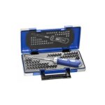 Tournevis porte - embouts - facom - e160802 - 59 pcs - cliquet - bleu Tournevis porte - embouts - facom - e160802 - 59 pcs - cliquet - bleu