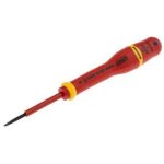 Tournevis protwist® isolé 1000v pour vis à fente 25x50mm longueur totale 153mm - facom - at2. 5x50ve Tournevis protwist® isolé 1000v pour vis à fente 25x50mm longueur totale 153mm - facom - at2. 5x50ve