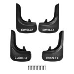 Pour toyota corolla bavettes garde - boue pour lavant et larri�re 4 pi�ces 7