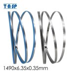 Tpi 10 - lame de scie  ruban 2 pices 1490 x 635 x 10 mm pour bois pour scheppach basato 1