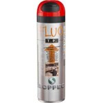 Traceur de chantier fluo tp 500ml - rouge - soppec - 141513o