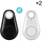 Traceur gps lot de 2 localisateur d?article bluetooth tagporte de 50 piedsportefeuille cl pet chien ...