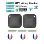 Traceur gps - mini smart air tag - bluetooth - noir - autonomie 365 jours - airtag - air tracker tag