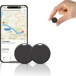 Traceur bluetooth anti - perte - noir lot de 2 - anti - perte localisation dobjets
