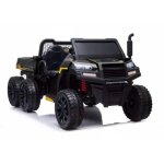 Tracteur lectrique pour enfants farm gator a730 - 2 noir - 4 moteurs de 200 w