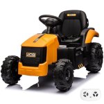 Tracteur lectrique - jcb - 12v - 2 moteurs - 5 km / h - 30 kg - 2  6 ans