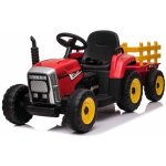 Tracteur électrique workers avec remorque rouge traction arrière batterie 12v roues plastique siège large ... Tracteur électrique workers avec remorque rouge traction arrière batterie 12v roues plastique siège large ...