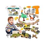 Tracteur jouet - non spcifi - ensemble ferme - 3 ans et plus - abs - mixte