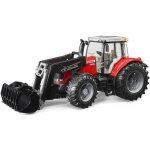 Tracteur massey ferguson 7600 avec fourche - bruder - modèle 3047 - garçon - echelle 1:16 Tracteur massey ferguson 7600 avec fourche - bruder - modèle 3047 - garçon - echelle 1:16