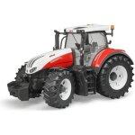 Tracteur steyr 6300 terrus cvt - bruder - echelle 1:16e - poids  lavant