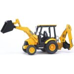 Tractopelle jcb midi cx - bruder - fonctionnel et d�tachable - jaune - gar�on - 3 ans et plus
