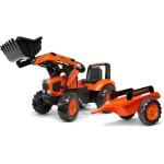 Tractopelle  pdales - falk - kubota - avec remorque - ds 3 ans - 100% fabriqu en france - au moins ...