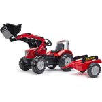 Tractopelle � p�dales - falk - mc cormick avec remorque - d�s 3 ans - 100% fabriqu� en france - 50% de ...