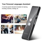 Traducteur vocal - eiffelshop - modèle intelligent - bluetooth 2. 4g - 40 langues - poche Traducteur vocal - eiffelshop - modèle intelligent - bluetooth 2. 4g - 40 langues - poche
