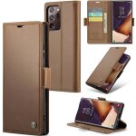 Trahoo - coque pour samsung galaxy note 20 ultra �tui housse en rfid protection premium pu cuir portefeuille ...