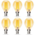 Trahoo - e14 led ampoules lumi�re blanche neutre ampoule � filament 4w (equivalent 40w) ambre glow 4000k ...