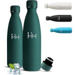 Trahoo - gourde isotherme gourde 750 ml sans bpa bouteille inox 24h froid & 12h chaud bouteille isotherme ...