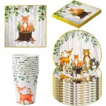 Trahoo - jungle safari th�me vaisselle vaisselle pour f�te danniversaire denfant assiettes en papier ...