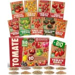 Trahoo - kit de graines de tomate bio - 10 vari�t�s pour une culture facile dans le jardin sur le balcon ...