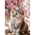 Trahoo - peinture diamant art kits complet chat 5d diamond painting adultesdiy kit diamond painting 30x40 ...