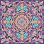 Trahoo - peinture diamant sp�ciale 30x30cm 5d diamant painting adultes mandala peinture par num�ros mandala ...