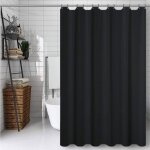 Trahoo - rideau de douche anti moisissure lavable tissu en polyester baignoire shower curtain 180 x 200 ...