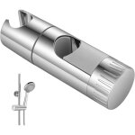 Trahoo - support de pommeau de douche 360� support de douche � main r�glable 18 - 27mm � diam�tre r�glable ...
