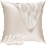 Trahoo - taie oreiller satin 65x65 lot de 2pour cheveuxsimilaire aux taie d oreiller en soietaies doreillers ...