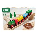 Train en bois - brio - brio world 65e anniversaire - 32 pi�ces - int�rieur - mixte