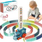 Jouet - domino - train lectrique - 120 pices - lumires - musique - pour enfants 3 - 5 ans