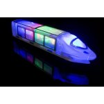 Train electrique pour enfants - marsee - avec lumires led et musique