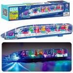 Train electrique pour enfants - zgeer - transparent - lumires led - musique