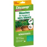 Traitement par nmatodes - decamp - mouches des terreaux et vers blancs - pour 10  12 pots
