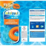 Traitement piscine hors - sol - bsi - mini pool - 1 kg - sans chlore - petite piscine - entretien eau ...